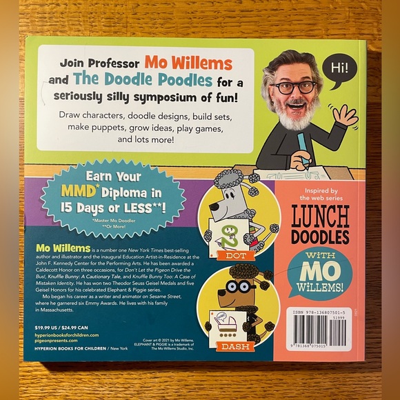 🆕 Mo Willems sketchbook - Picture 2 of 2